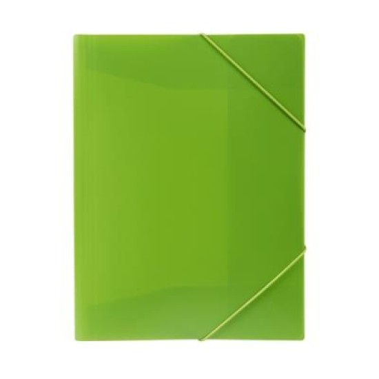 MARBIG DOCUMENT WALLET A4 BRIGHTS LIME