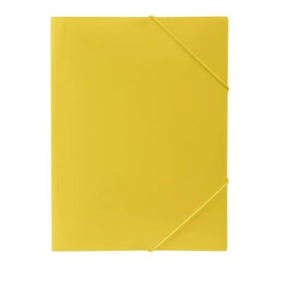 MARBIG DOCUMENT WALLET A4 BRIGHTS YELLOW