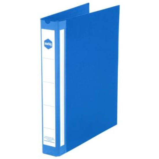 MARBIG RINGBINDER DELUXE A4 25MM 2D PE BLU