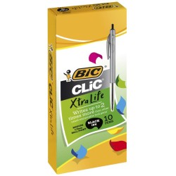 Bic Clic 2000 Ballpoint Pen Medium Black - SINGLE