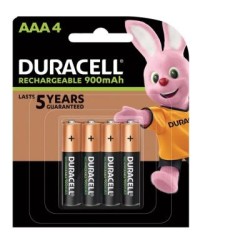 Duracell Rechargeable AAA Battery, Pack of 4