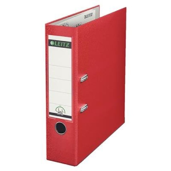Leitz Lever Arch File 180D A4 80mm Red