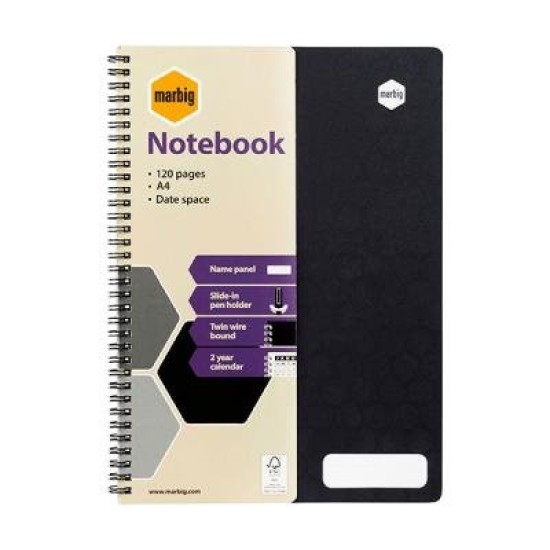 MARBIG NOTEBOOK PP A4 120PG