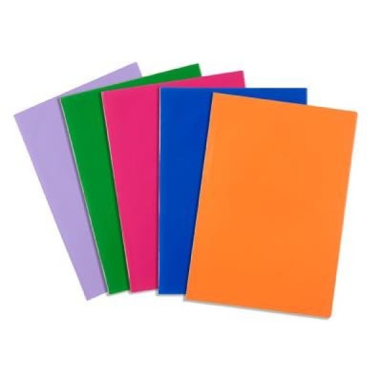 CONTACT BOOK SLEEVES SOLIDS 9X7 PK5