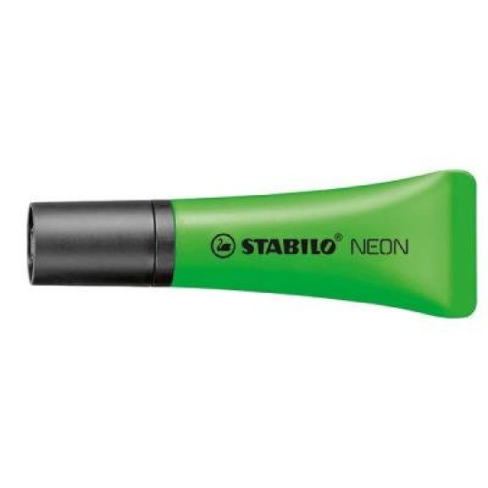 STABILO NEON HIGHLIGHTER 72/33 GREEN BX10