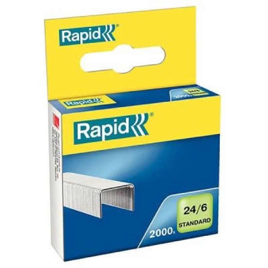 RAPID STAPLES 24/6MM BX2000 H/SELL