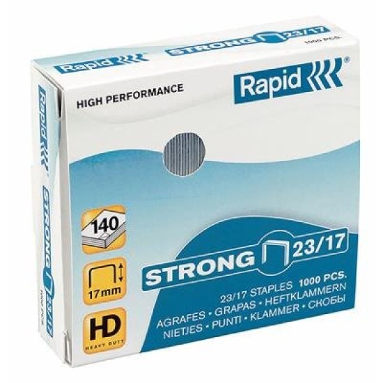 RAPID STAPLES 23/20MM BX1000 STRONG