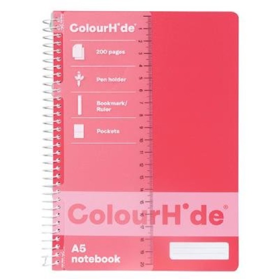 CH NOTEBOOK A5 200 PAGE WATERMELON