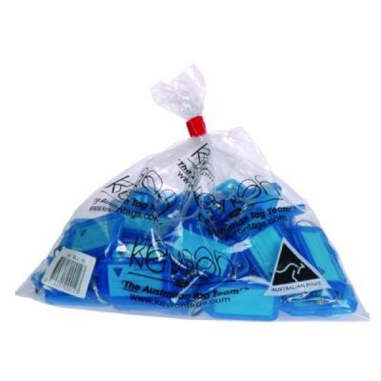 KEVRON ID5 KEYTAGS BLUE BAG50
