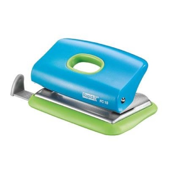HOLE PUNCHES - 2 HOLE RAPID FC10 Funky Two hole 10 Blue/Green