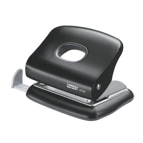 HOLE PUNCHES - 2 HOLE RAPID FC20 Two hole 20 Black