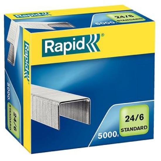 STAPLES RAPID 24/6 20 sheets 6mm Long arms