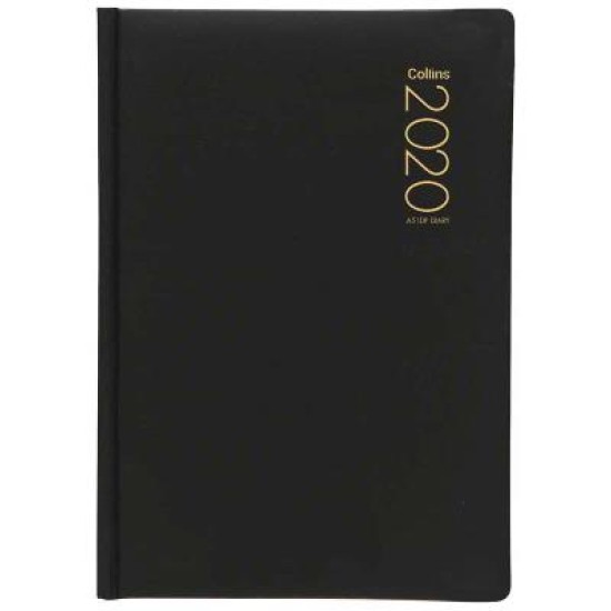 DIARIES 2024 Collins Diary A52 Black Even Year Page: 18