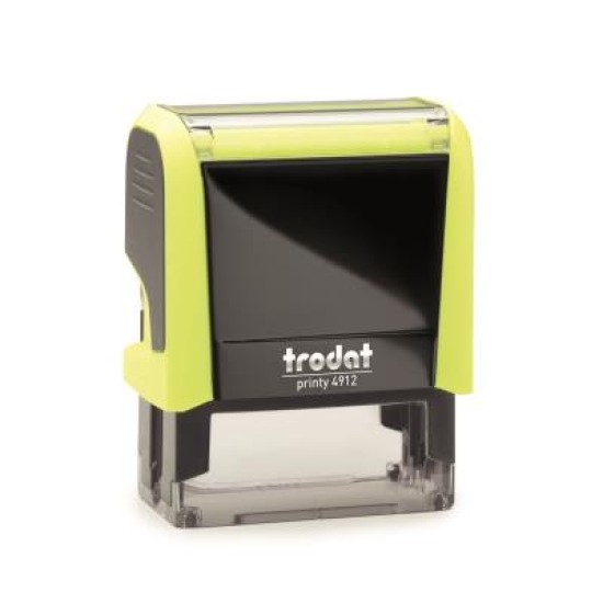 TRODAT PRINTY - TEXT STAMPS TRODAT 4912 47x18mm  Neon Yellow