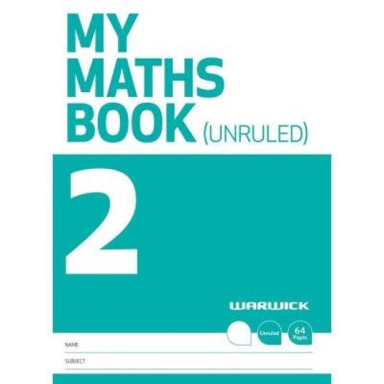 Warwick FSC Mix 70% My Maths Book 1 10mm Quad 64 Page