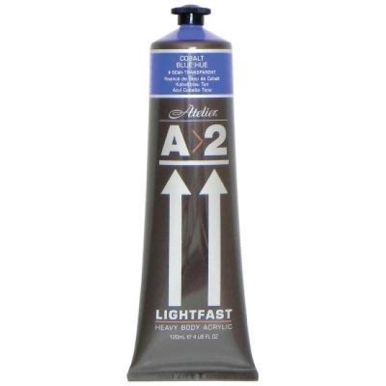 A2 Lightfast Heavybody Acrylic 120ml Cobalt Blue