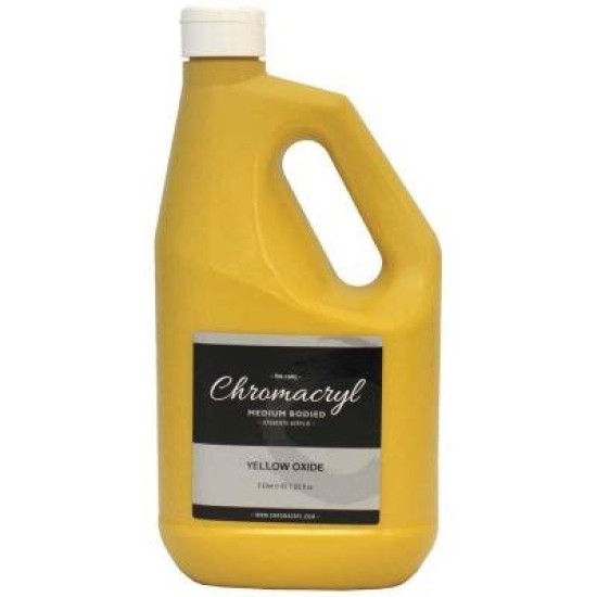 Chromacryl Acrylic Paint Student 2l Yellow Oxide