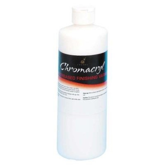 Chromacryl Med 500ml (Gloss) Waterbased Finishing Varnish Acrylic