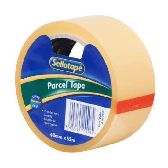 Sellotape 1550 Pack Tape Clear 36mmx55m
