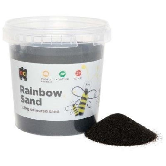 EC Rainbow Sand 1.3kg Black
