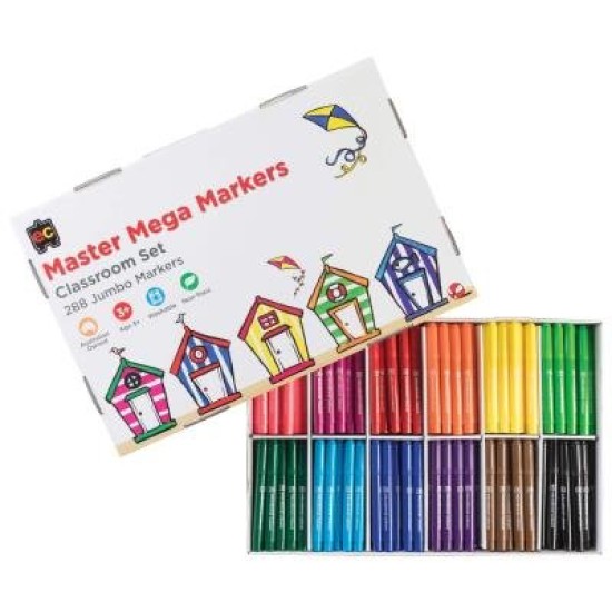 EC Master Mega Markers Box 288