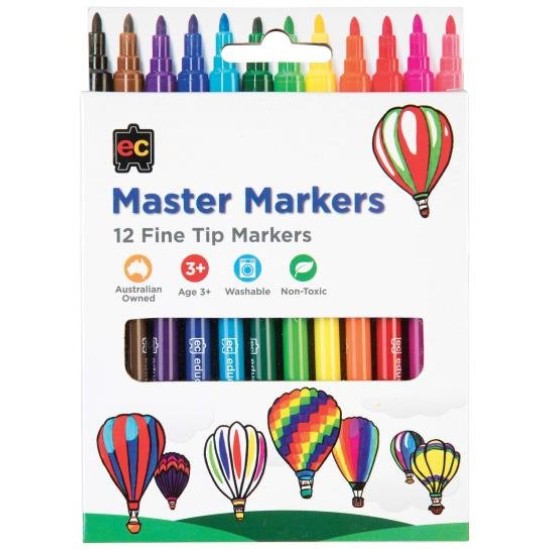 EC Master Markers Pack 12