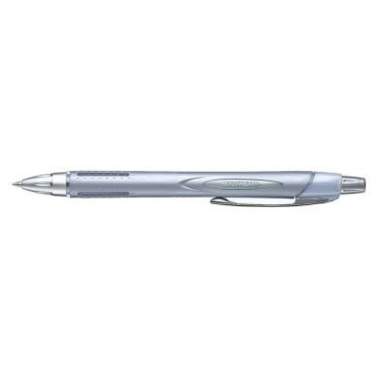 Uni Jetstream 0.7mm Retractable Black Ink Silver Barrel SXN250-07
