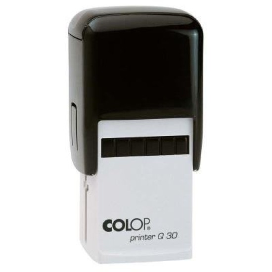Colop Stamp Printer Q30 Black 31x31mm Square