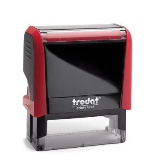 Trodat Printy 4913 Red With Red Pad