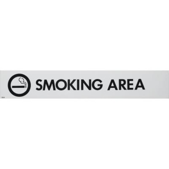 S/Adh Sign Smoking Area 55x330
