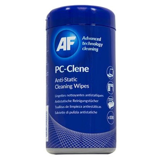AF PC-Clene Anti-Static PC Wipes Tub