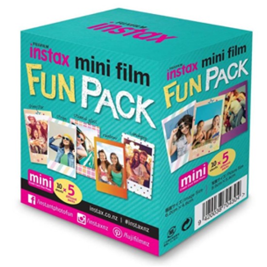 Fujifilm Instax Mini Film 50 Pk Fun Pack