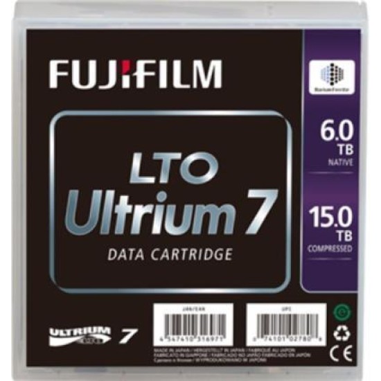 Fujifilm LTO Ultrium 7 6/15TB Tape Cartridge (Barium Ferrite)