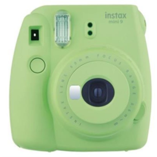 Fujifilm Instax Mini 9 Camera Lime Green w/10 Pack Film