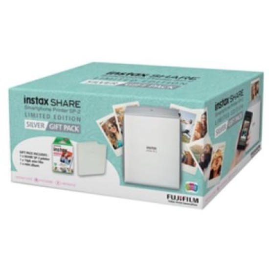 Fujifilm Instax Share SP-2 Silver Gift Pack