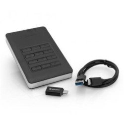 Verbatim Store 'n' Go Secure HDD with Encrypted Keypad Access HDD 2TB