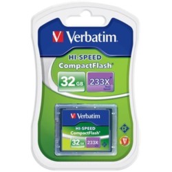 Verbatim Compact Flash Card 32GB