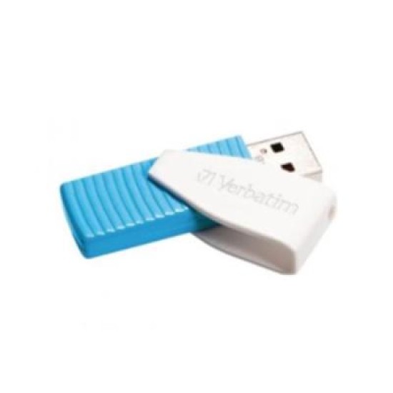 Verbatim Store'n'Go USB Drive Mini Swivel 16GB - Blue
