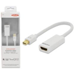 Ednet mini DisplayPort v1.1 (M) to HDMI Type A (F) 0.15m Adapter Cable
