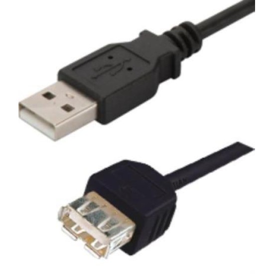 Digitus USB 2.0 Type A (M) to USB Type A (F) 1.8m Extension Cable