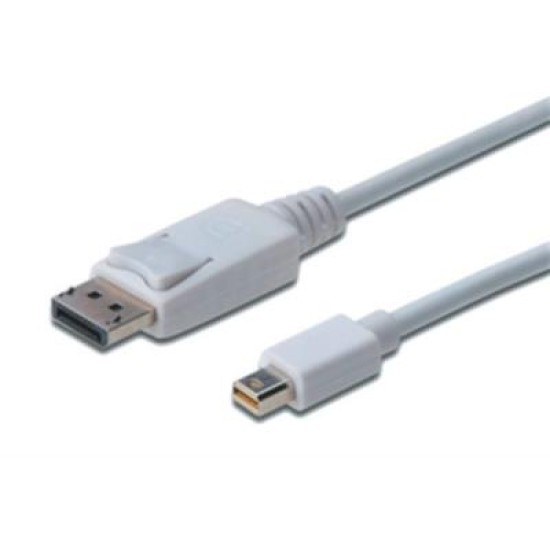 Digitus mini DisplayPort v1.1 (M) to DisplayPort (M) 2m Monitor Cable