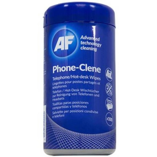 AF Phone-Clene Anti-Bacterial Phone Wipes Tub