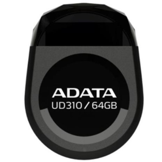 ADATA UD310 Dashdrive Durable USB 2.0 64GB Black Tiny Flash Drive