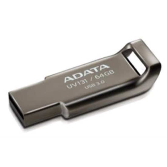 ADATA UV131 Classic USB 3.1 64GB Chromium Durable Grey Flash Drive