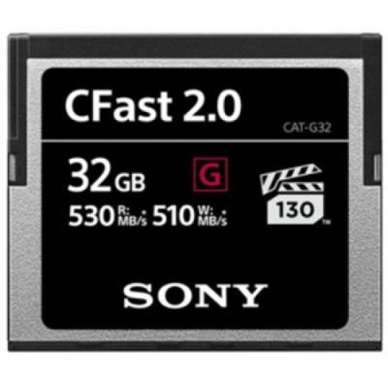 Sony CATG32 32GB G Series CFast 2.0 Memory Card