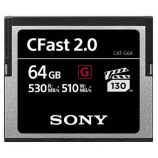 Sony CATG64 64GB G Series CFast 2.0 Memory Card