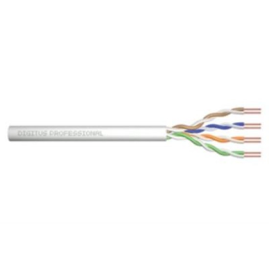 Digitus CAT5e UTP Installation Cable AWG 24/1 305m Grey