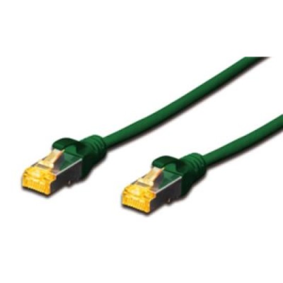 Digitus S-FTP CAT6A Patch Lead - 3M Green