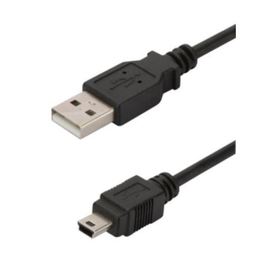 Digitus USB 2.0 Type A (M) to mini USB Type B (M)  1.8m Cable