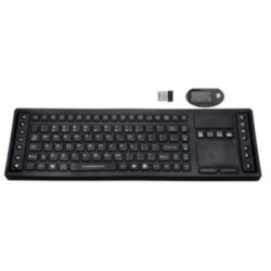 Inputel SK310-WL Silicon IP68 2.4GHz Keyboard + Trackpad - USB